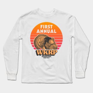 WKRP Turkey Drop 1978 Sunset Long Sleeve T-Shirt